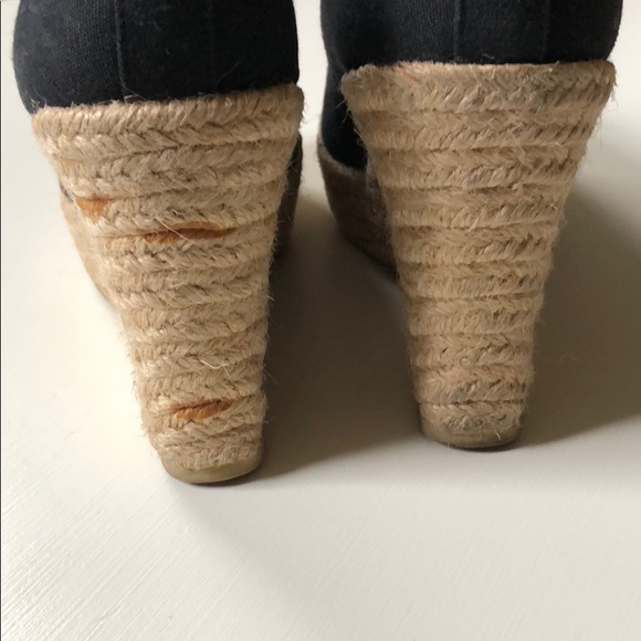 Mossimo | Black Platform Wedge Espadrilles | 8 - Picture 6 of 8